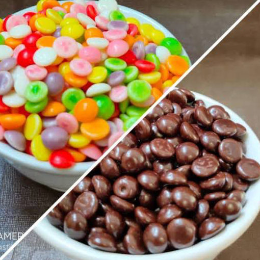 

【Penjualan Terbaik】✅COD Choco chips setengah bulat Elmer 150gr bakestable ( DARK CHOCO / WARNA WARNI )