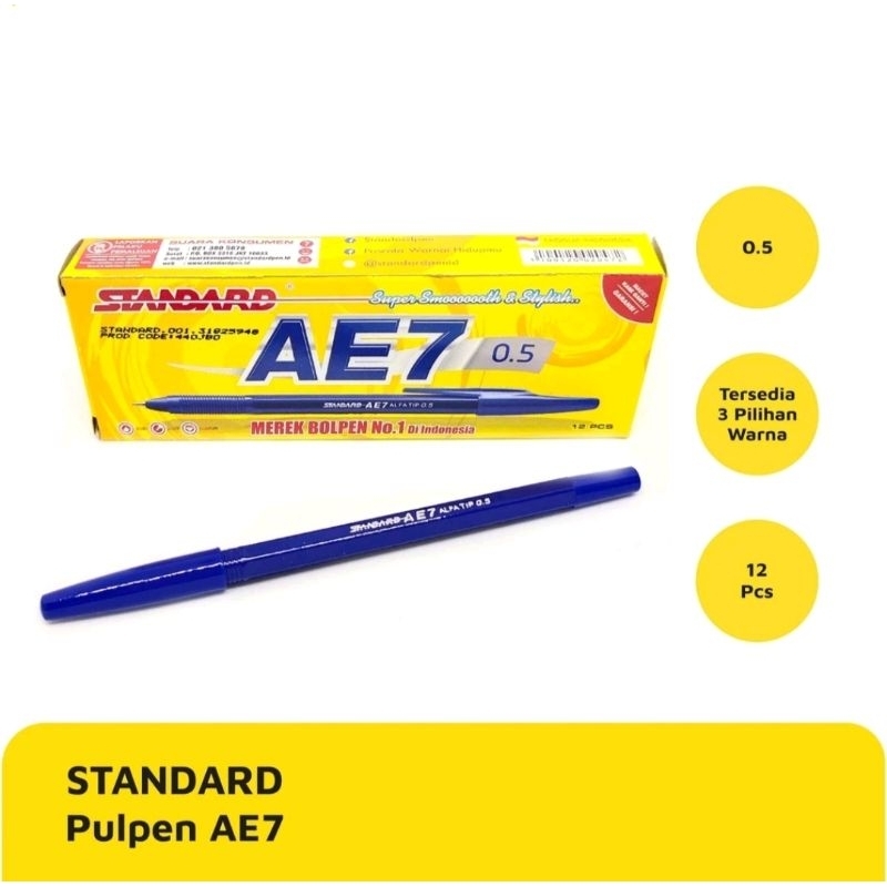 

pulpen standar AE7