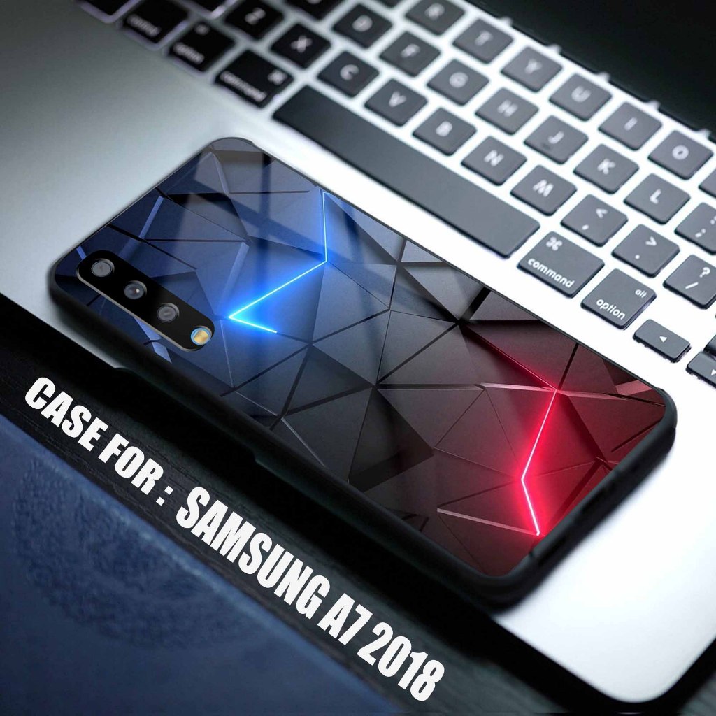 Case SAMSUNG A7 2018 [ABSTRAX] Casing Samsung A7 2018 - Case Hp Samsung A7 2018 MEWAH - Case Murah -