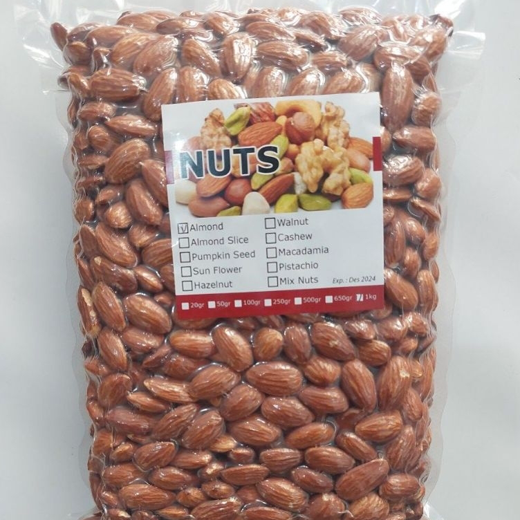 

5.5 COD roasted almond kacang almond panggang