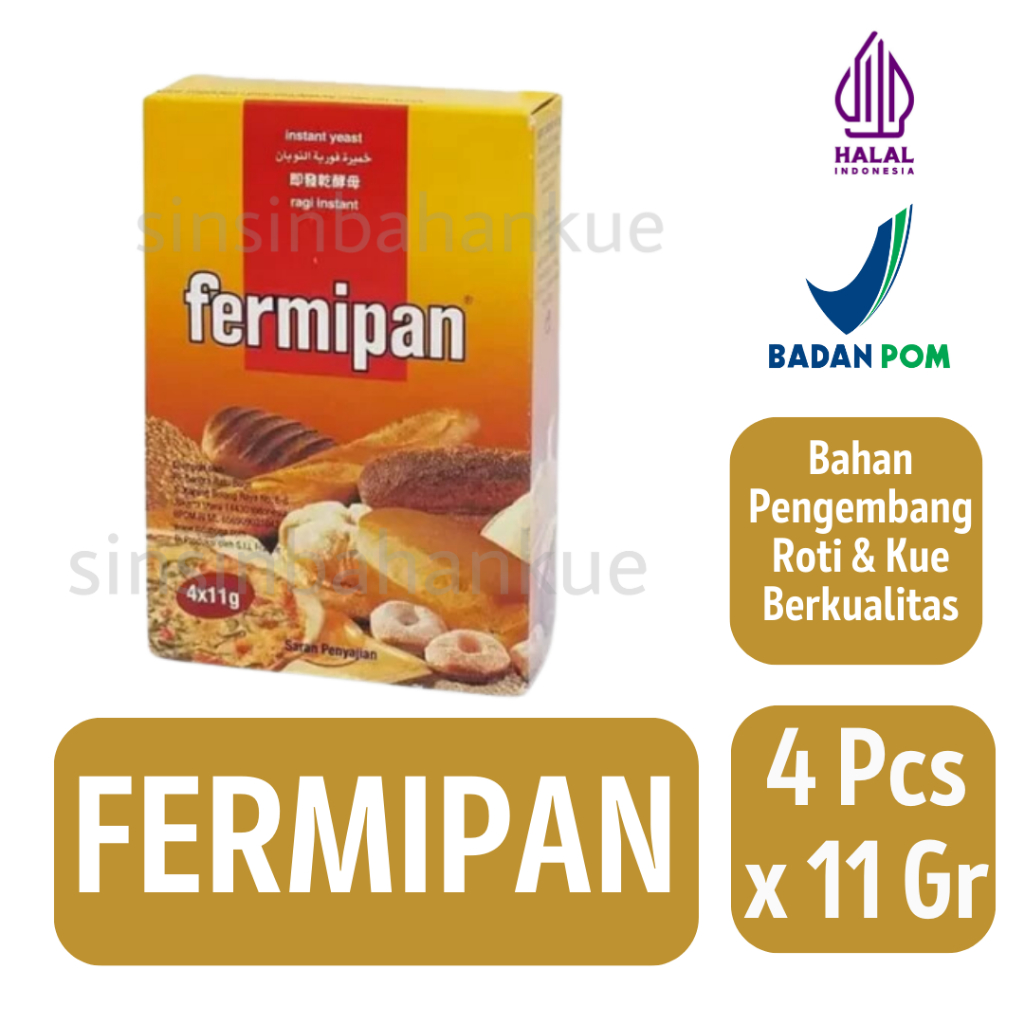 

Ragi Fermipan Kemasan Sachet [11 Gram]