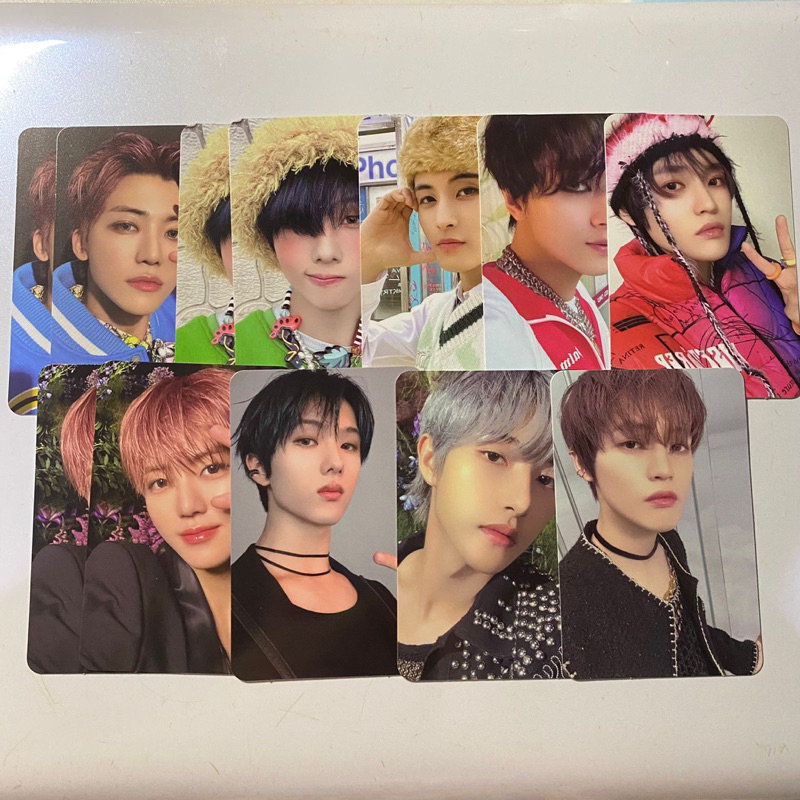 [READY STOCK] NCT DREAM AGIT RANDOM TRADING CARD TC VER A B BLACK WHITE MARK RENJUN JENO HAECHAN JAE