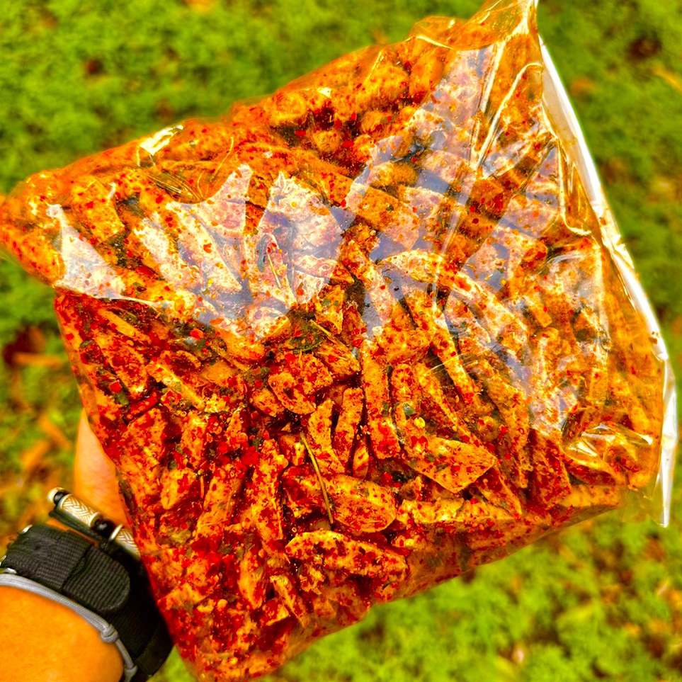 

✔✔SALE✔✔ BASRENG REMPAH PEDAS DAUN JERUK KHAS BANDUNG ISI 1 KG