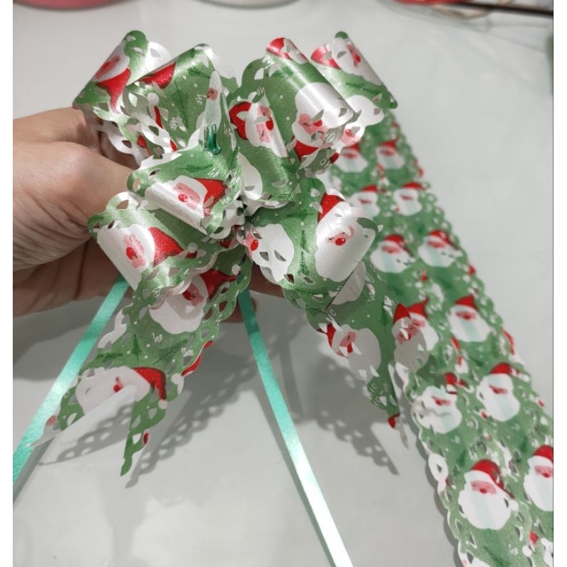 

(10 pcs/pack) Pita Tarik Edisi Natal Merry Christmas Santa Claus Pita Hampers Parcel New Year