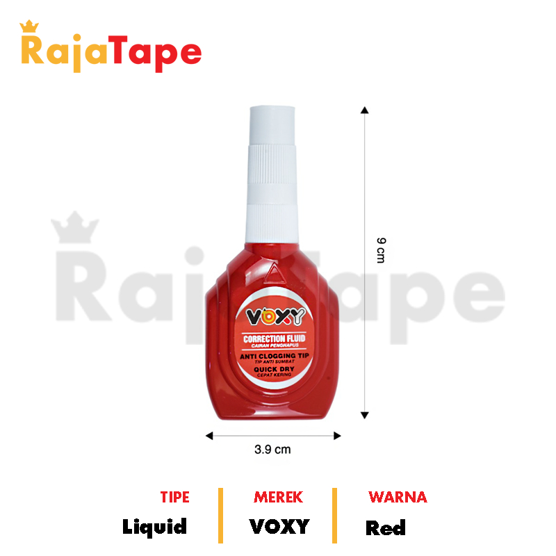 

TIPEX CORRECTION TAPE CAIR VOXY RAJA TAPE