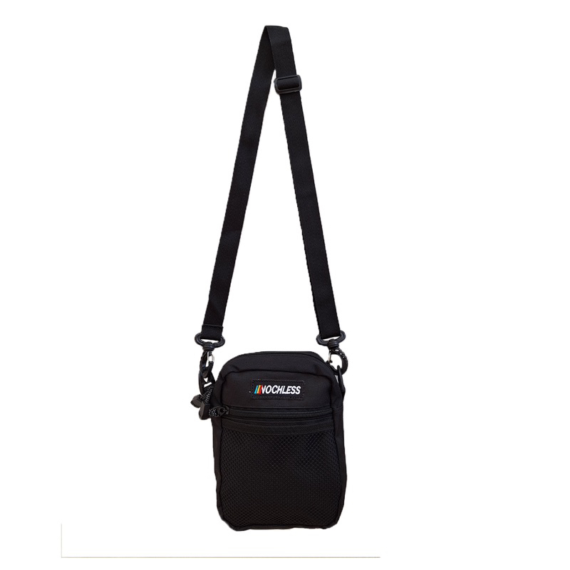 NOCHLESS- Slingbag Black| tas slempang hitam tas sling bag pria wanita