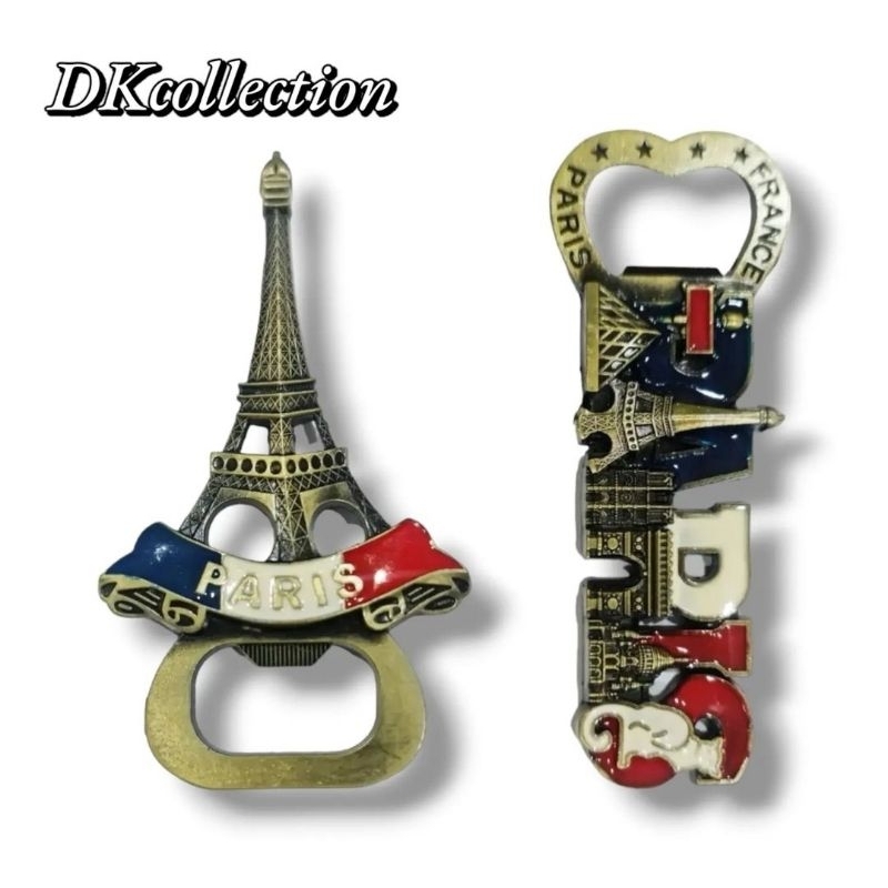 pembuka botol paris souvenir bukaan botol paris merchandise magnet bukaan botol paris