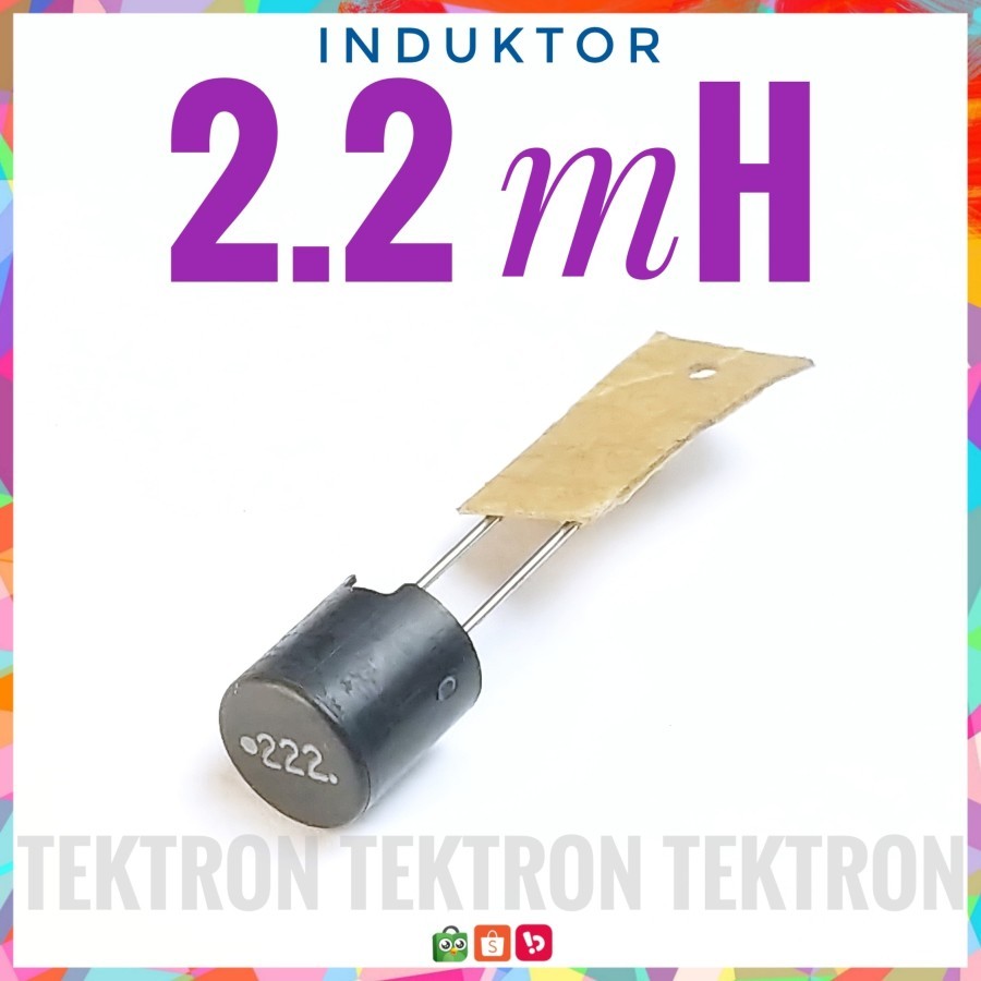 INDUKTOR 2.2mH Inductor 222 Lilitan Filter 2.2 mili Henry 2.2 mH RFC