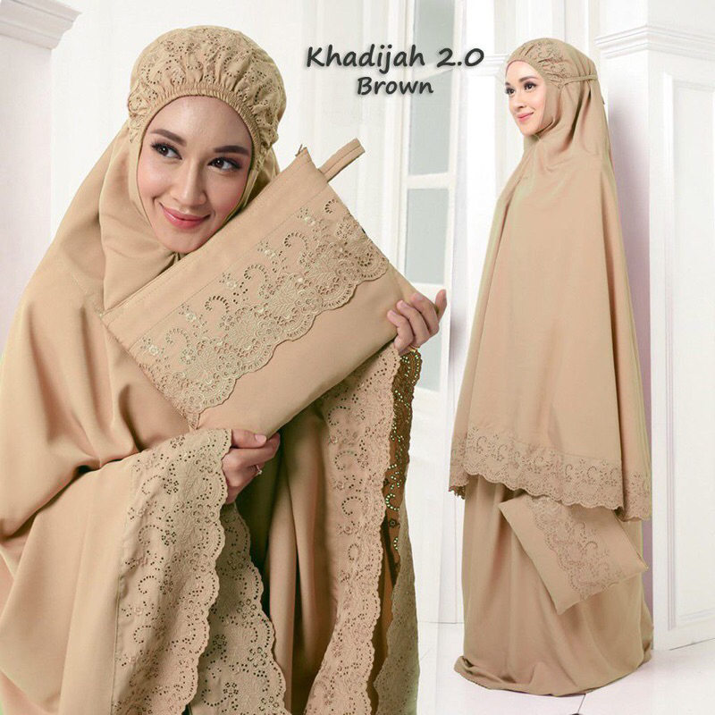 PROMO Mahar Seperangkat Alat Sholat Untuk Seserahan Nikah Mukena Premium Sajadah Tebal Box Besar