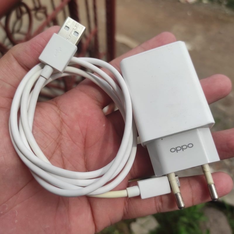 charger oppo 10 watt 2A micro usb original copotan ( second )