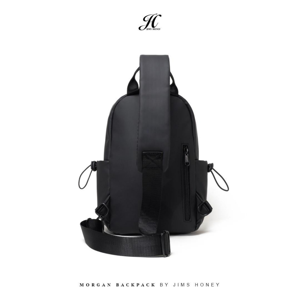 JIMS HONEY MORGAN BACKPACK Tas Selempang Ransel Unisex Pria Wanita Jimshoney Trendy Elegan