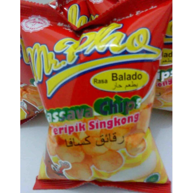 

Keripik Singkong MR PHO BALADO KETENGAN 2000 / Dus