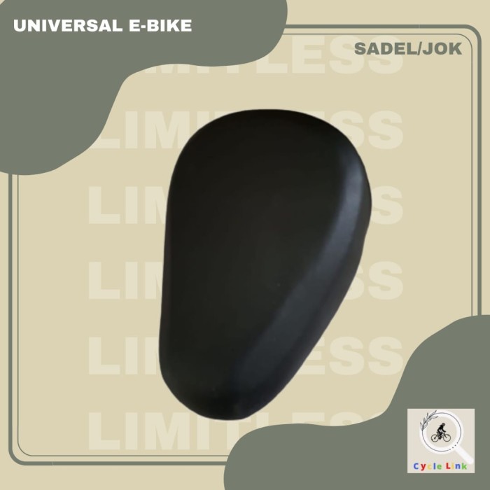 Sadel Jok Sepeda Listrik Dudukan Selis Universal E-bike Saddle Elektrik Bike
