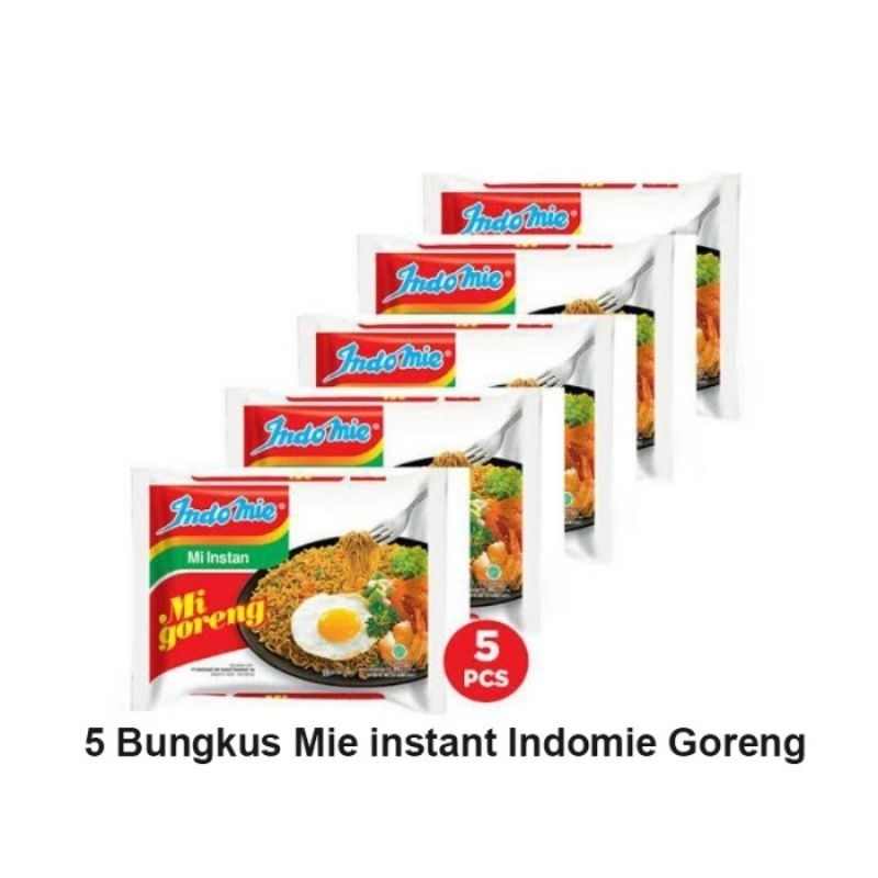 

Indomie isi 5pcs [GORENG/SOTO/KARI AYAM]