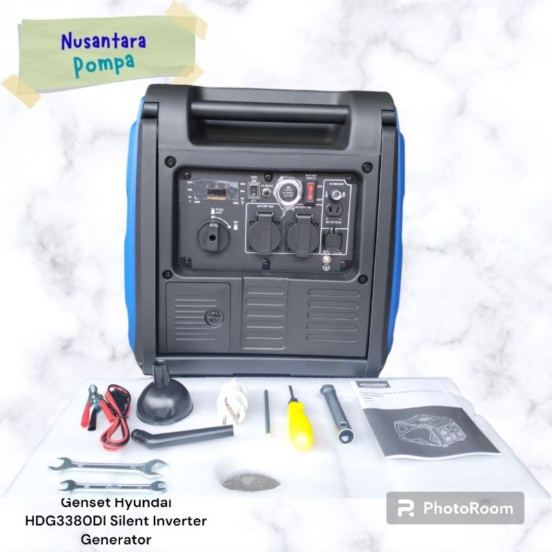 Genset Hyundai HDG3880DI Silent Inverter Generator