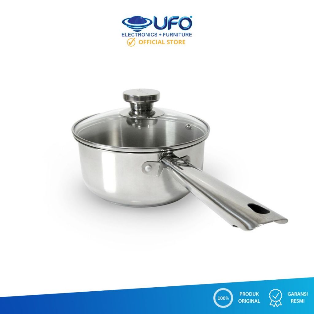 Kedawung Master Chef Professional Panci Stainless Sauce Pan 16 cm  PROFESSIONALSP16CM
