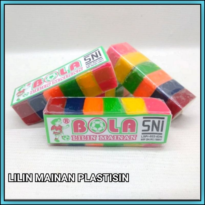 1 Pak Lilin Mainan Anak Warna Warni / Plastisin isi 6 Warna