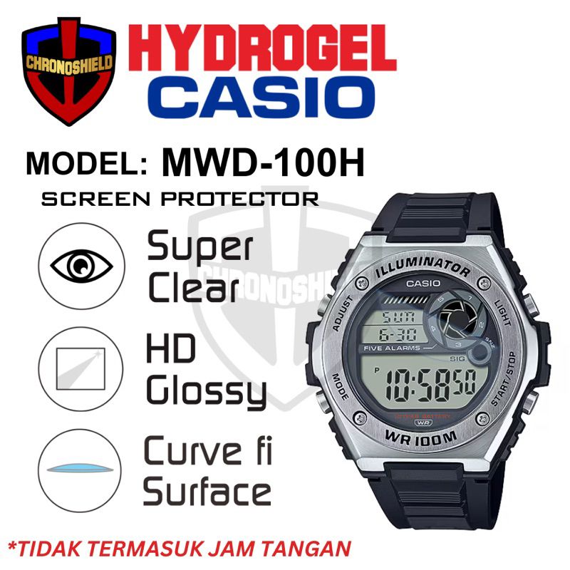 Antigores Jam Tangan Casio MWD 100H mwd100h Hydrogel