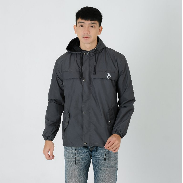 Jaket Parasut Pria Waterproof Model Sinai size M L XL XXL Original FCF  / Jaket Gunung Pria Anti Air