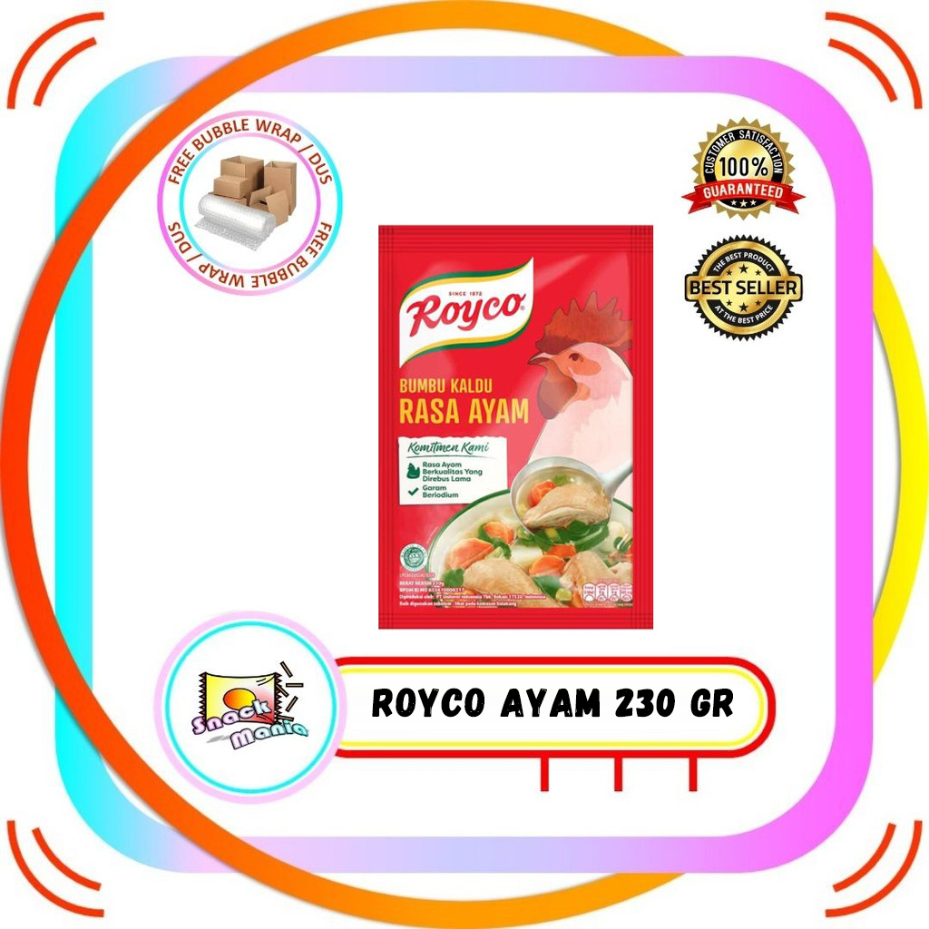 

Royco Bumbu Kaldu Ayam 230 gr Chicken Powder