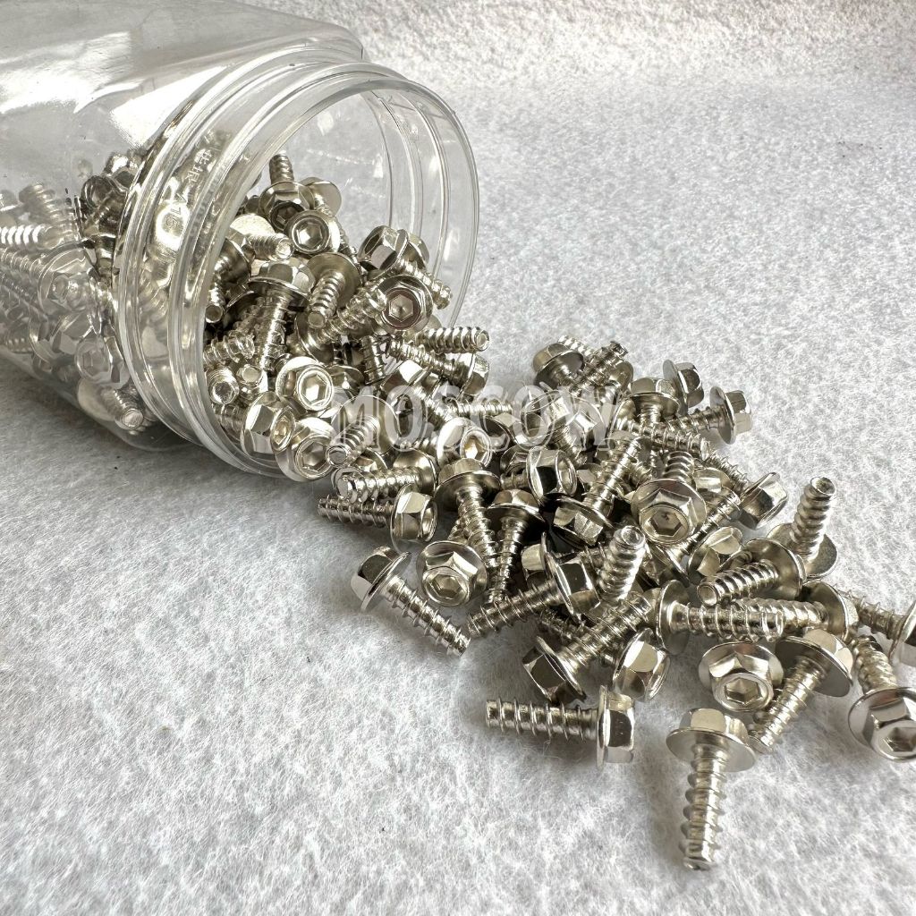 BAUT BODY CHROME SUZUKI SATRIA FU OLD NEW BAUT PROBOLT BADAN 2CM 20 MM  BAUT BODI Probolt SATRIA FU 