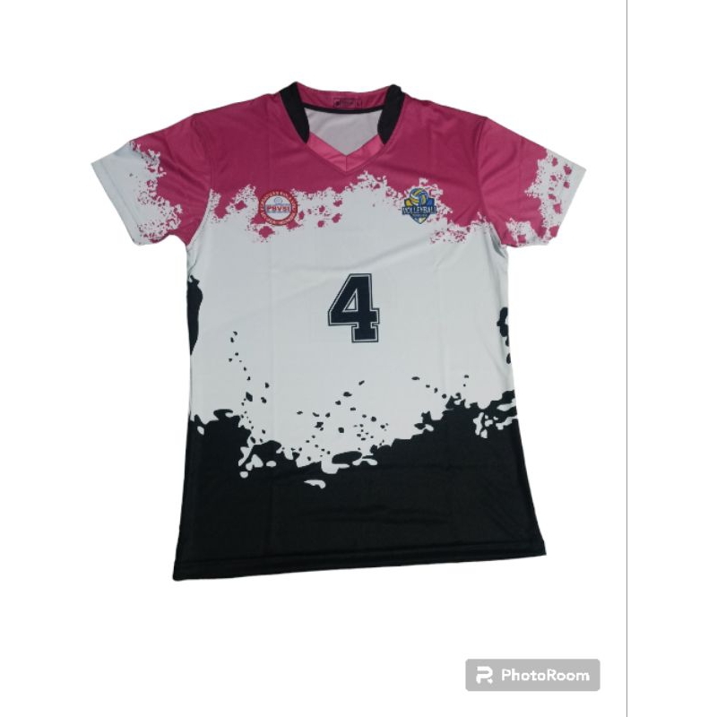 kaos atasan Voli Full Printing bisa pake nama nomor