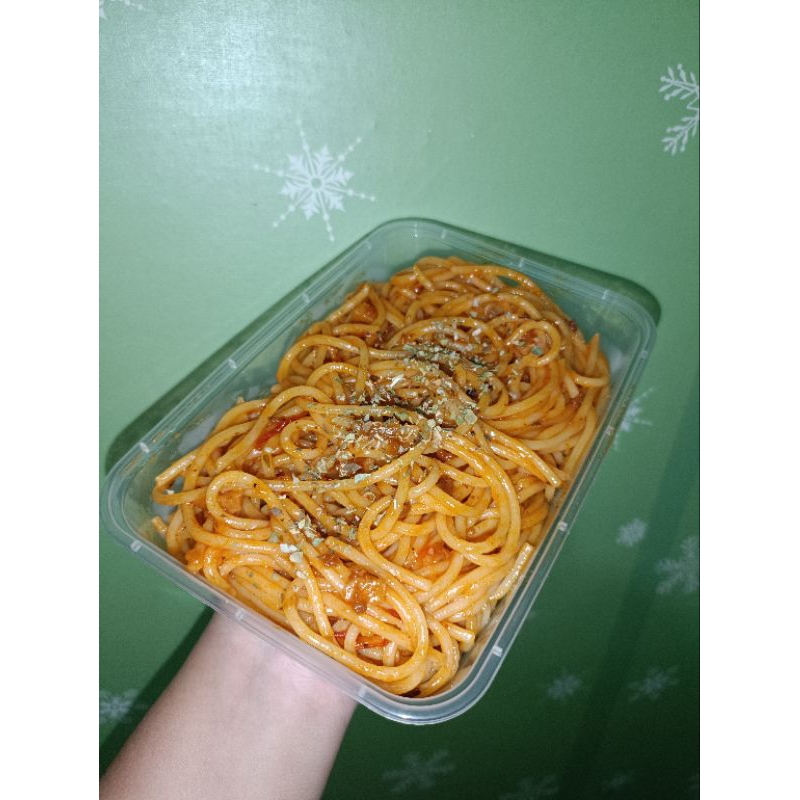 

Spaghetti Bolognese ukuran 650ml (Made by Order)