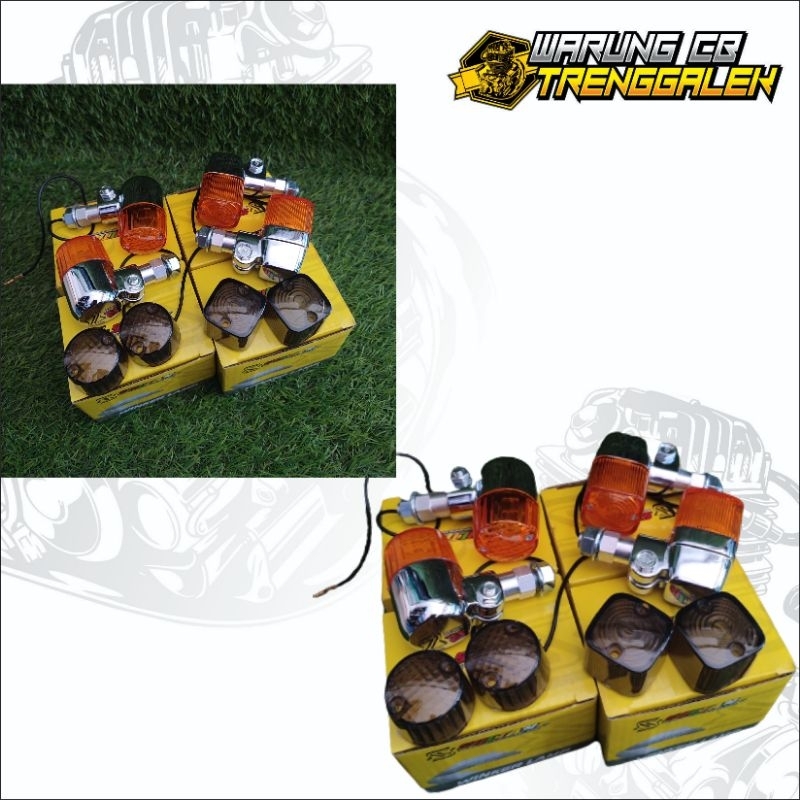 LAMPU SEIN PALU BULAT KOTAK DOBEL MIKA DOP LAMPU RETENG DOP SULTAN PART