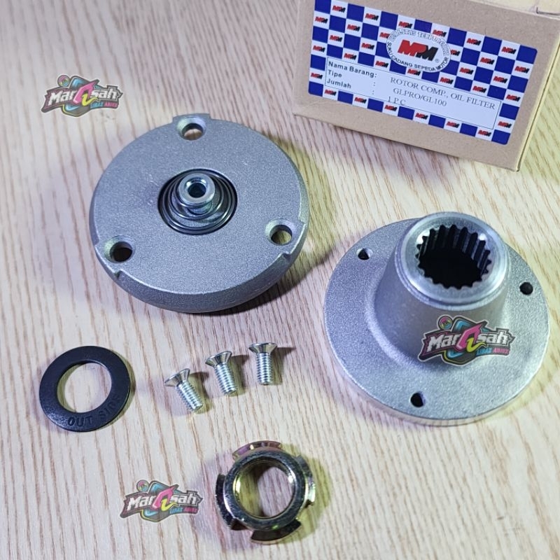 Rotor Pompa Oli Pomp Oli Topi Mexico Megapro Tiger Cb Gl Pro Gl Max MPM