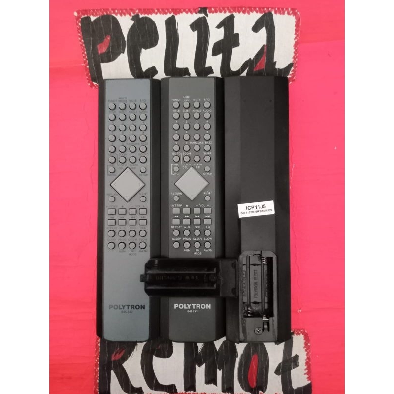 REMOTE POLYTRON XL 2800 HIFI ORIGINAL TERLENGKAP