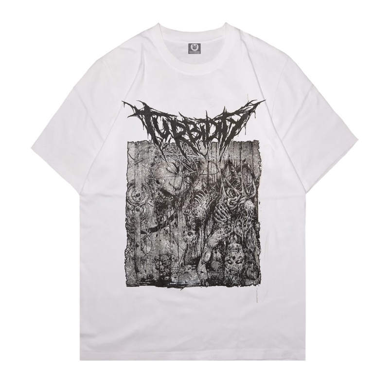Turbidity "Cerebral Enslavement" Putih | Official Merchandise | Xtrememerch