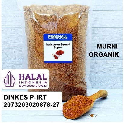 

Gula aren per pack 1 kg super organik semut serbuk murni