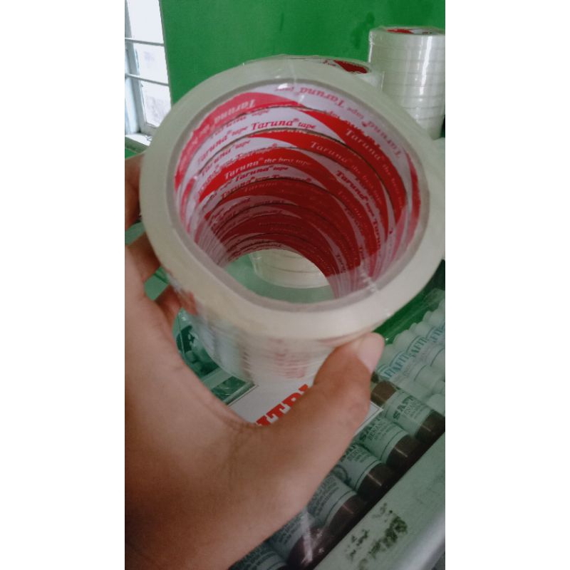 

Selotip satuan 1/2 inch 50 yard Murah