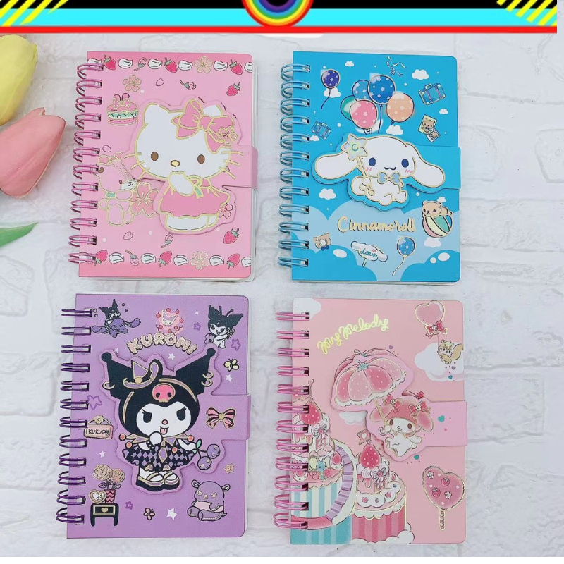 

MINI BINDER BOOK MAGNET SANRIO | MINI BINDER | DIARY MINI | BUKU BINDER | KUROMI | CINAMORROL | MELODY | HELLOKITTY | BUKU KECIL | BUKU MEMO LUCU | DIARY MEMO | BUKU CATATAN KECIL | KADO ULANG TAHUN | CATATAN MINI | BUKU DIARY MINI | MINI DIARY @banyak