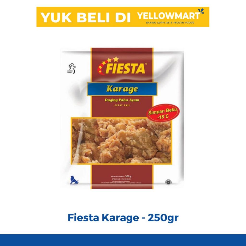 

Fiesta Karage 250gr/400gr - Ayam Paha Karage