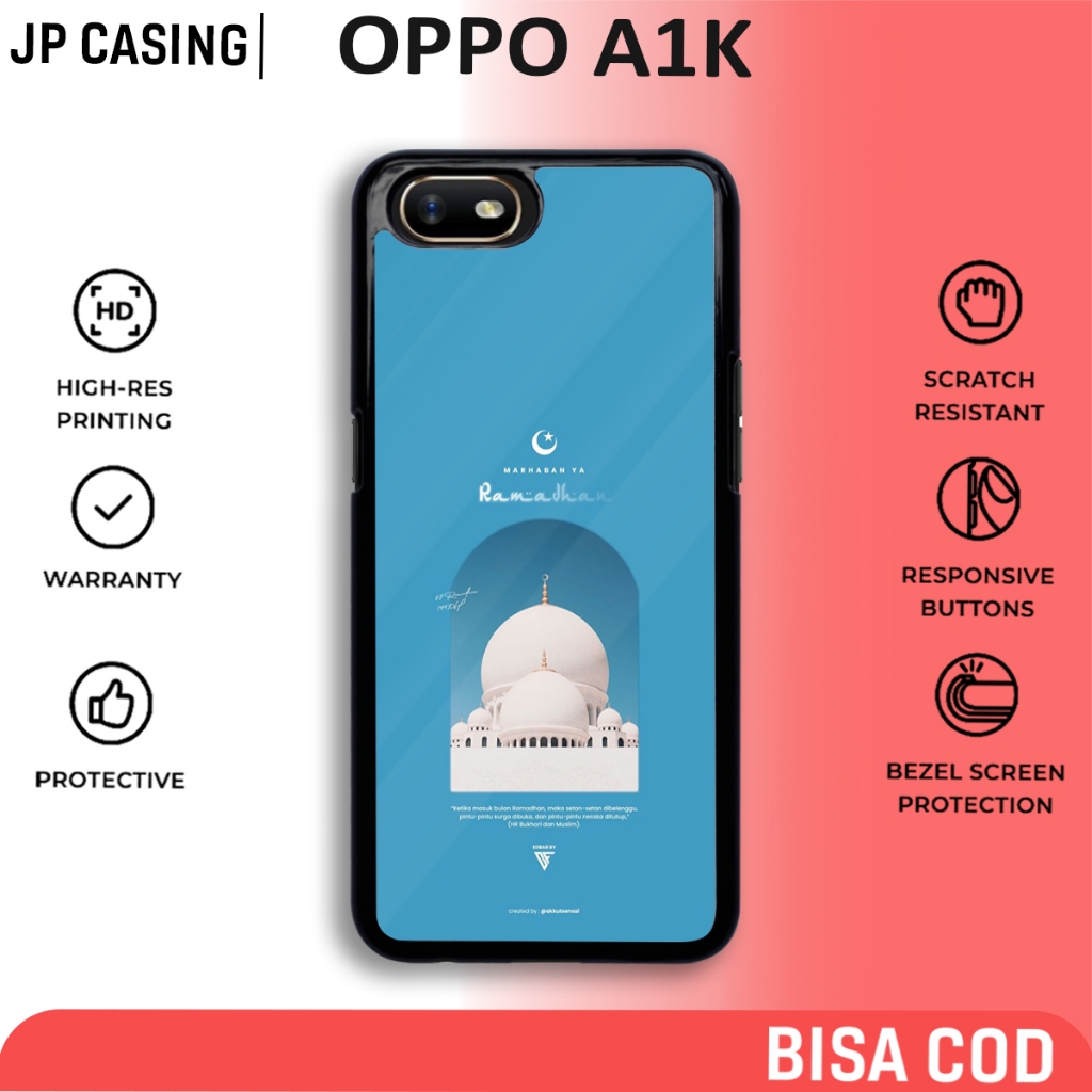 case oppo a1k terbaru motif aesthetic islami 03 style desain keren lucu casing cowok cewek hp mewah 
