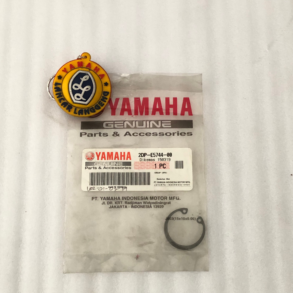 CLIP KANCING SNAP RING BEARING PULY SECONDARY NMAX OLD ORIGINAL YAMAHA 2DP-E5744-00