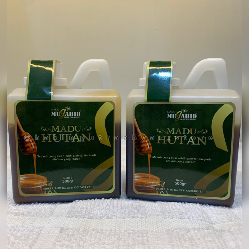 

Madu Hutan Mujahid Kemasan 500Gr