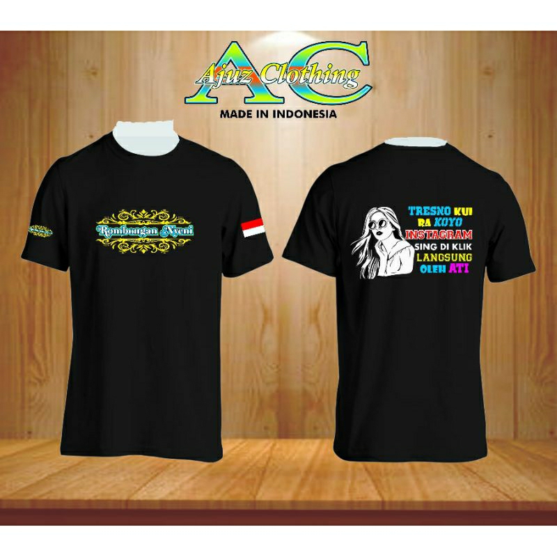 KAOS ROMBONGAN NYENI #KaosSablonPremium