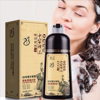 Sampo Semir Penghilang Uban Shampoo Penghitam Rambut 500ml