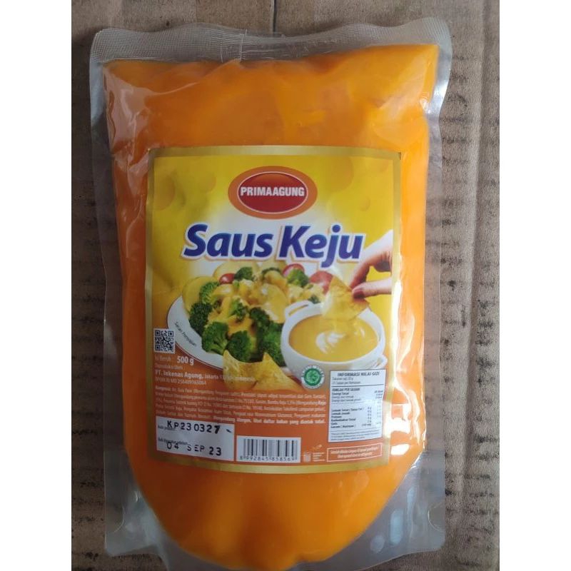 

Prima Agung Saus Keju 500gr