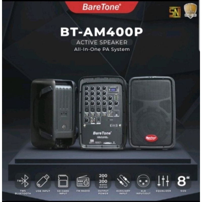 baretone BT am400p