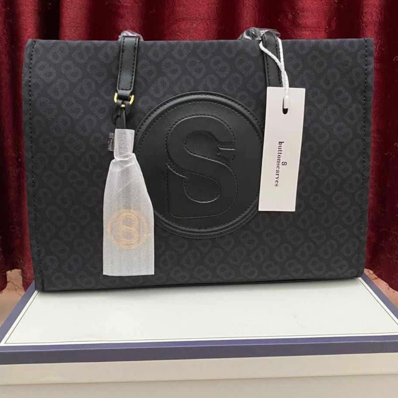 Aaliya Small Bag Buttonscarves Black NEW