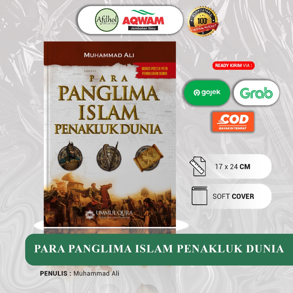 Buku Para Panglima Islam Penakluk Dunia - Muhammad Ali  - Ummul Qura