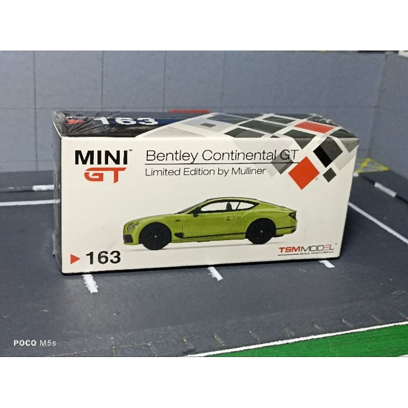 MiniGT #163 Bentley green