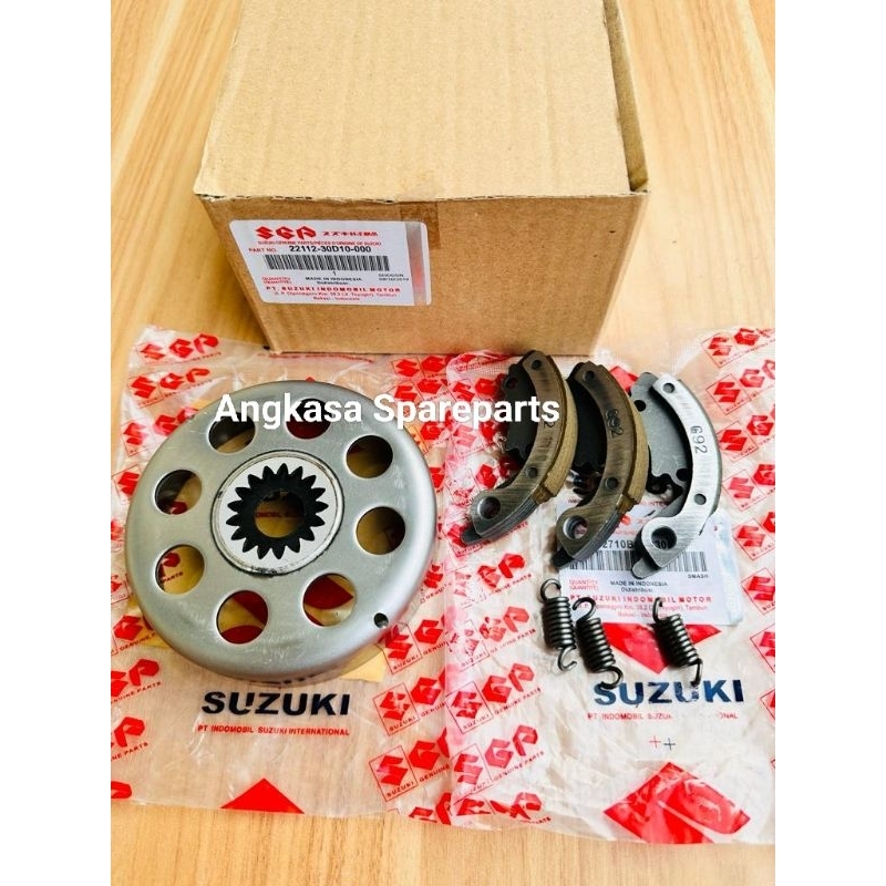 Mangkok Ganda + Kampas Ganda Shogun 110 R Shogun 110 Kebo Original SGP