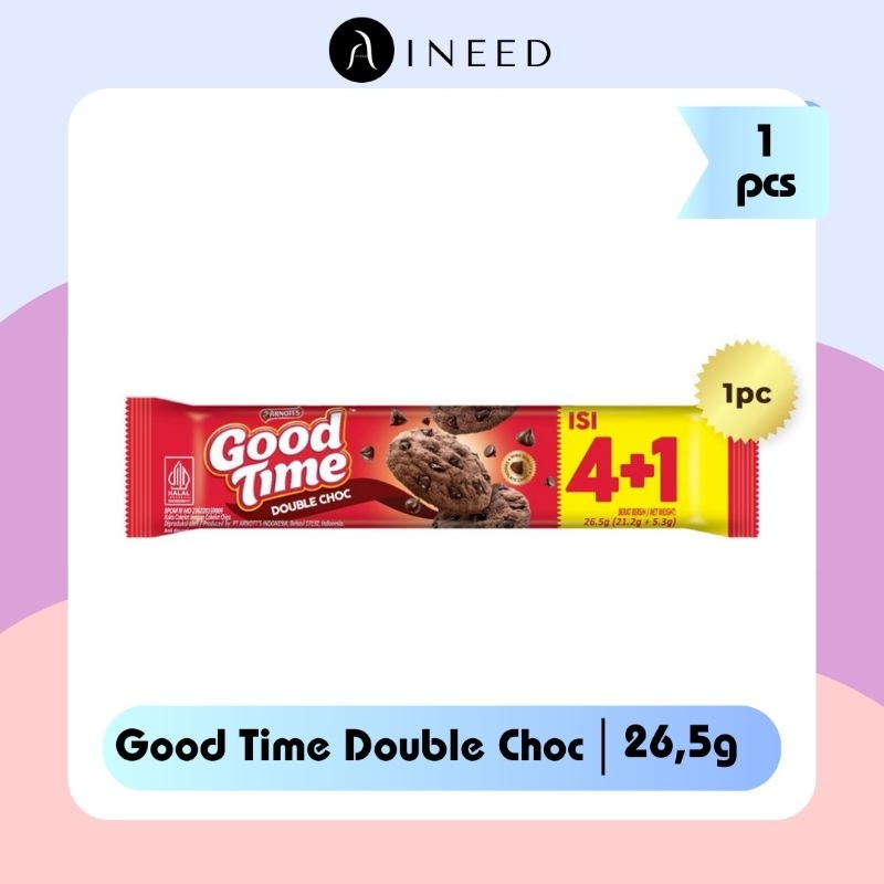 

Good Time Double Choc 26,5g [1 PCS]