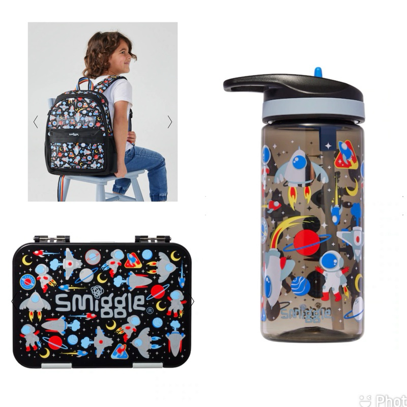 Smiggle Set Backpack junior original