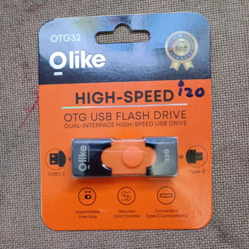 Olike OTG32 usb drive 32gb flashdisk otg type c original