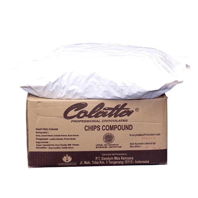 

Colatta Choco Chip 5kg - Gosend Only!!!